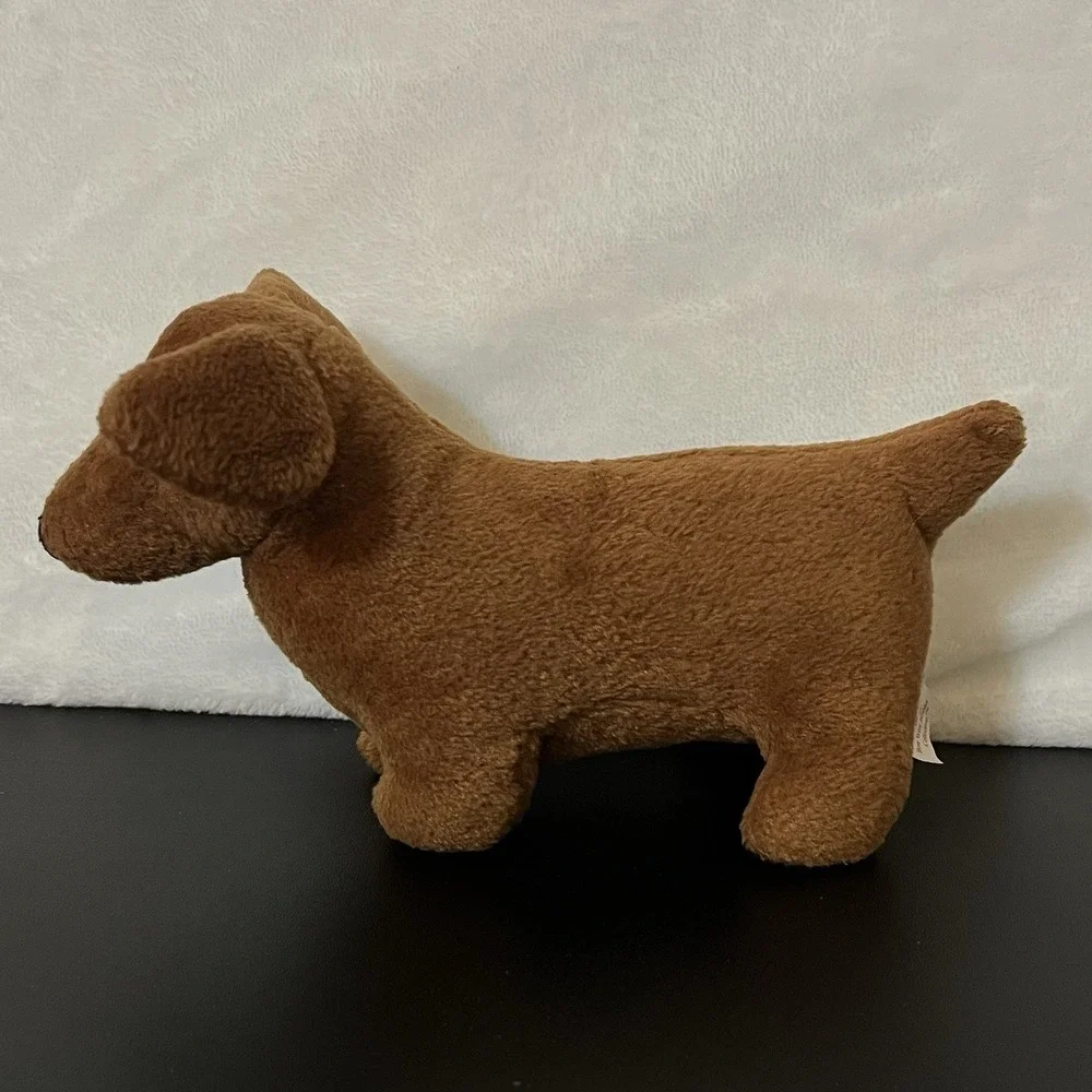 Ty Bow Wow Beanies WEENIE the Weiner Dachshund Dog 8